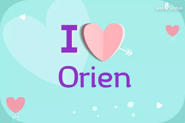 I Love Orien Wallpaper