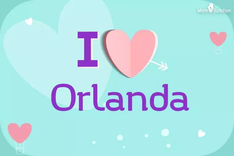 I Love Orlanda Wallpaper