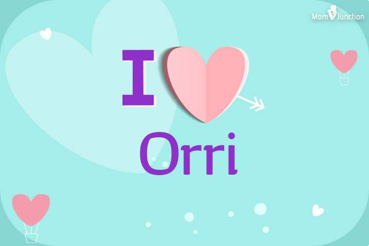 I Love Orri Wallpaper