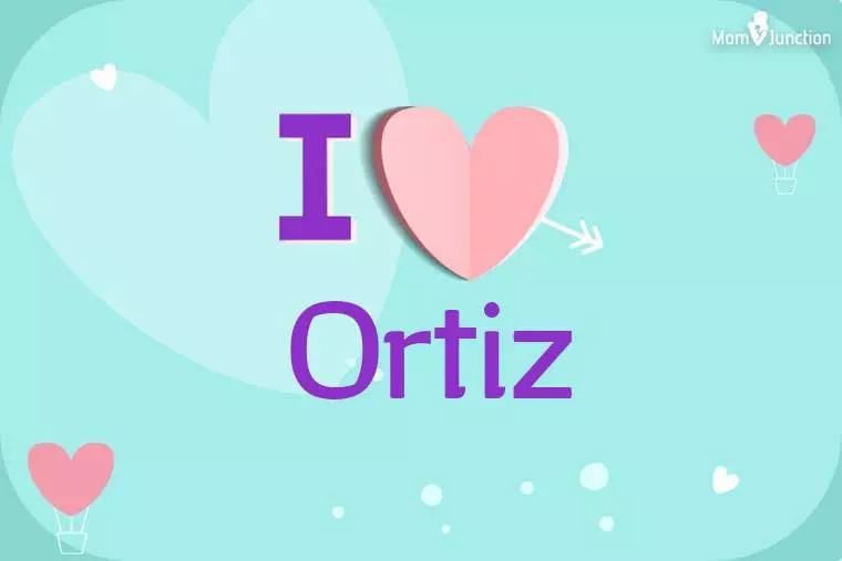 I Love Ortiz Wallpaper