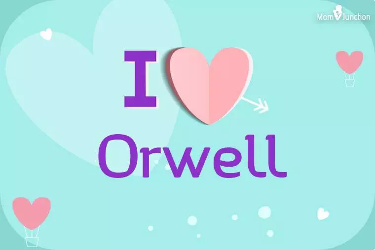 I Love Orwell Wallpaper