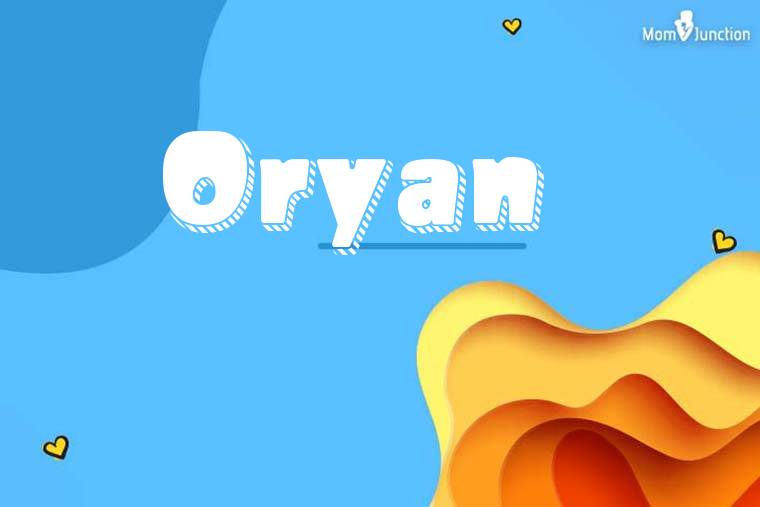 Oryan 3D Wallpaper