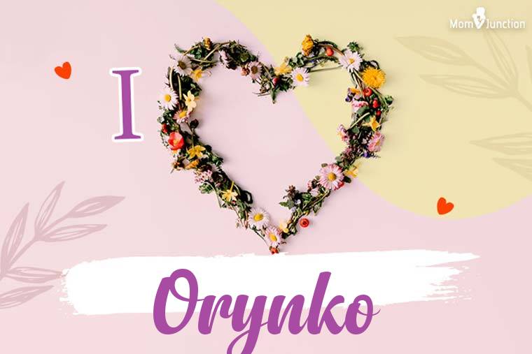 I Love Orynko Wallpaper