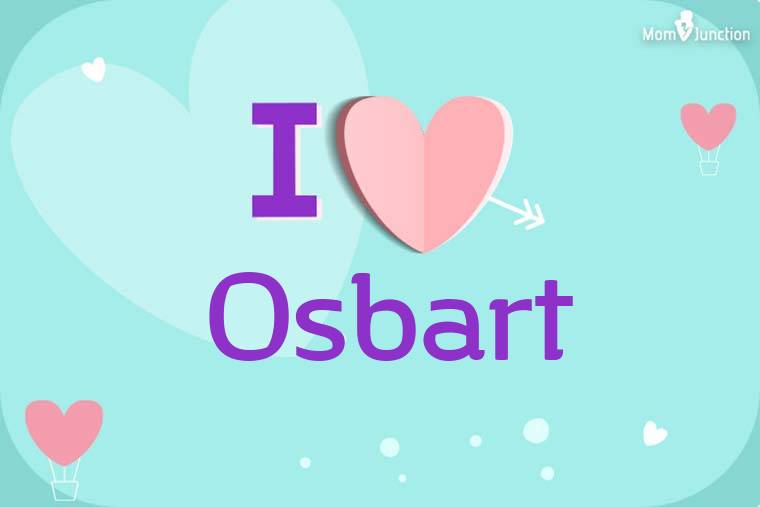 I Love Osbart Wallpaper
