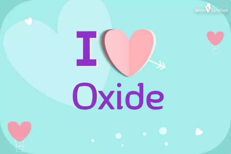 I Love Oxide Wallpaper