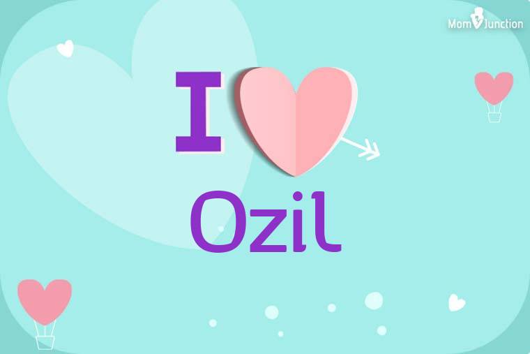 I Love Ozil Wallpaper