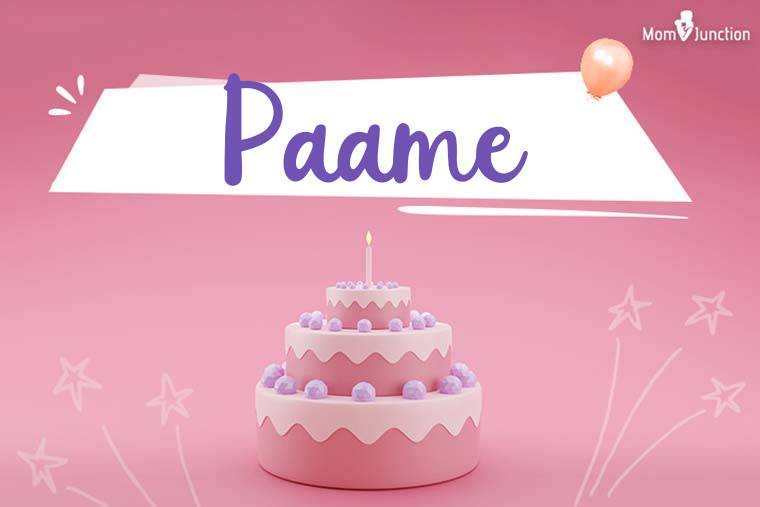 Paame Birthday Wallpaper