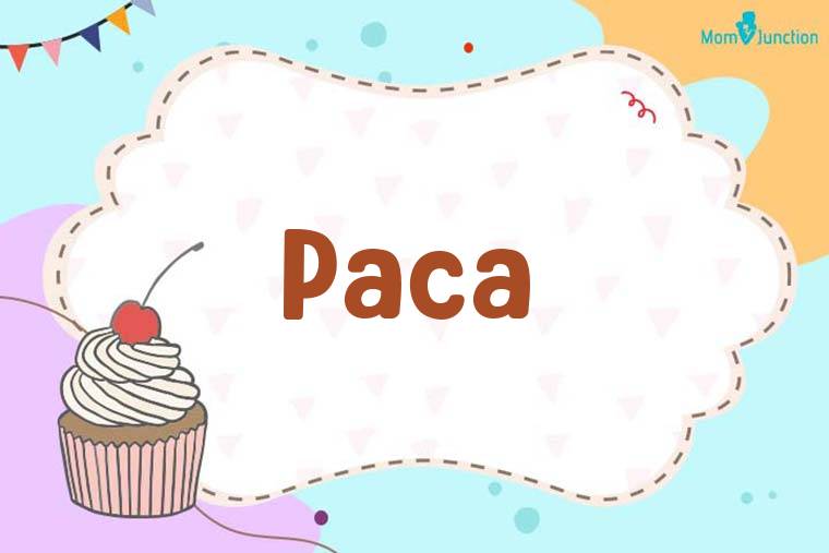 Paca Birthday Wallpaper