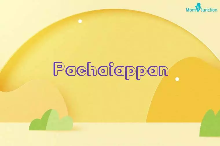 Pachaiappan 3D Wallpaper