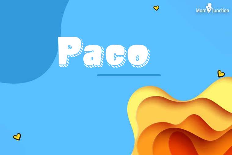 Paco 3D Wallpaper
