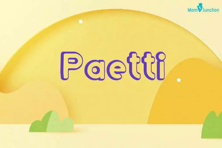 Paetti 3D Wallpaper