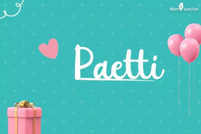 Paetti Birthday Wallpaper