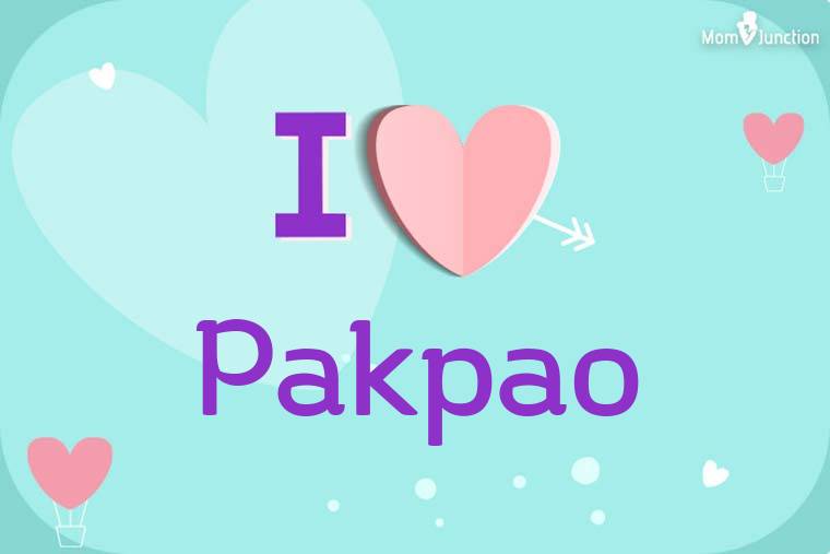 I Love Pakpao Wallpaper