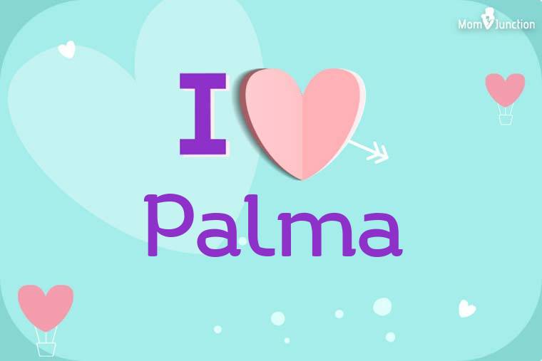 I Love Palma Wallpaper