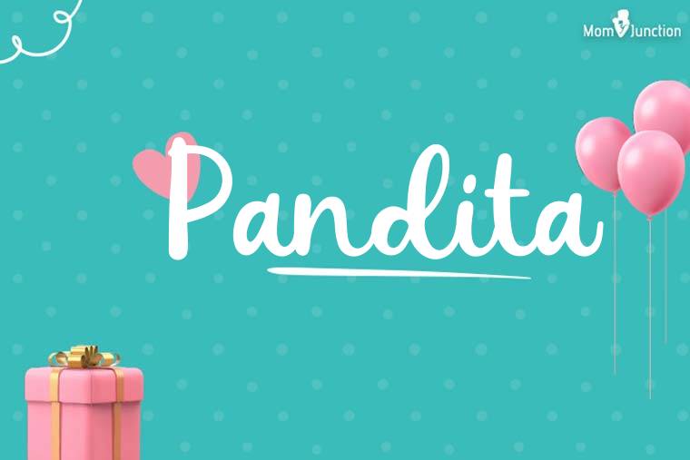 Pandita Birthday Wallpaper
