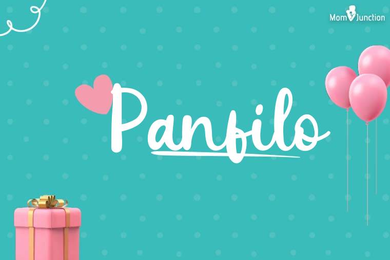 Panfilo Birthday Wallpaper