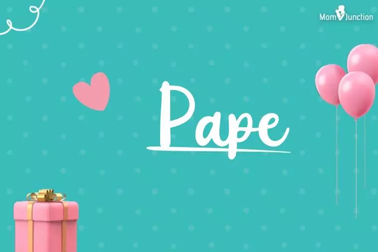 Pape Birthday Wallpaper