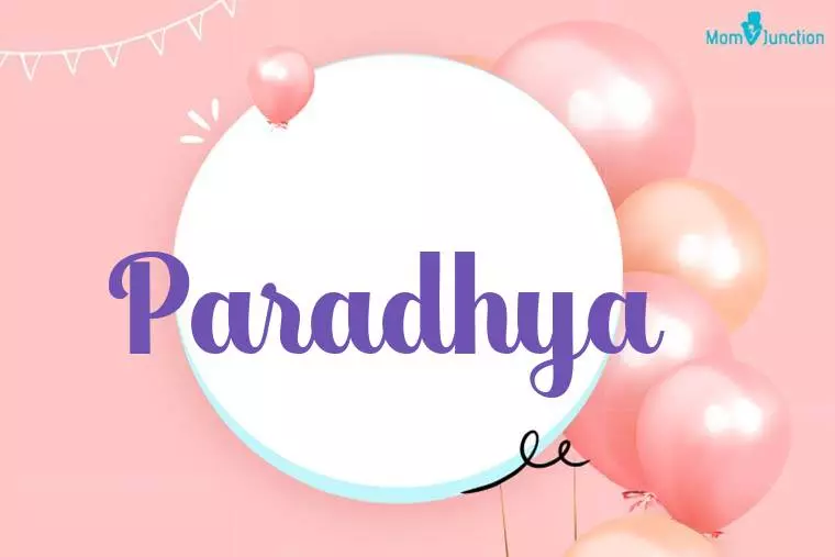 Paradhya Birthday Wallpaper