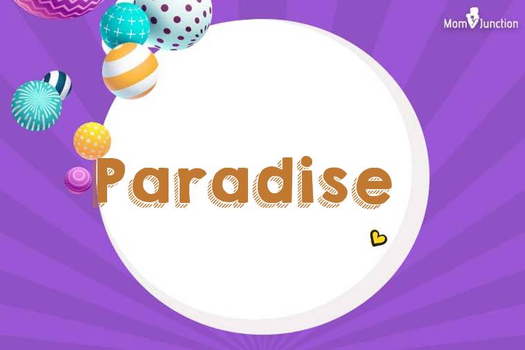 Paradise 3D Wallpaper