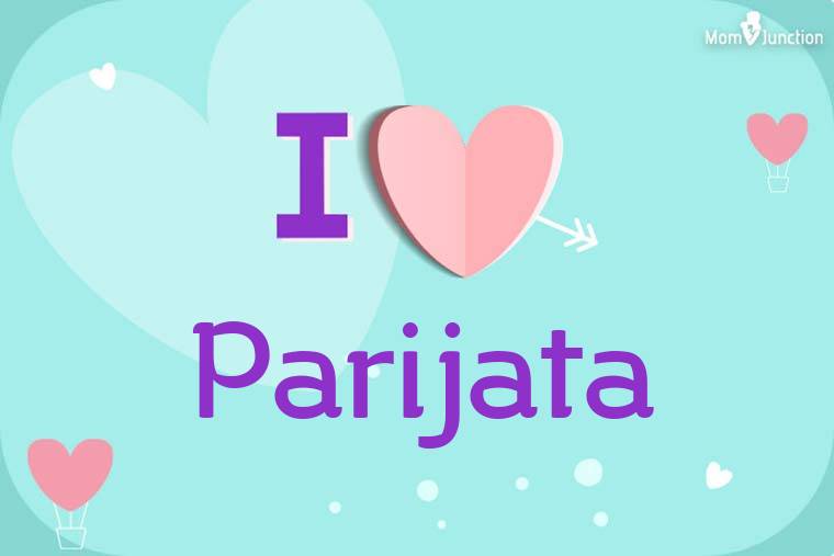 I Love Parijata Wallpaper