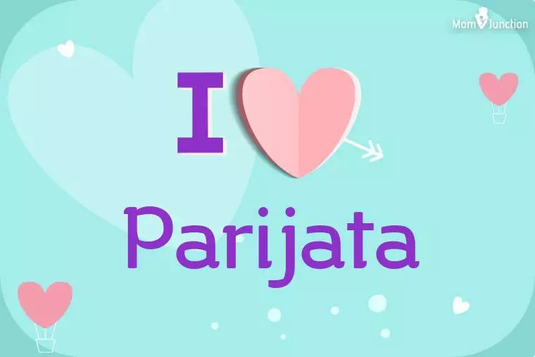 I Love Parijata Wallpaper