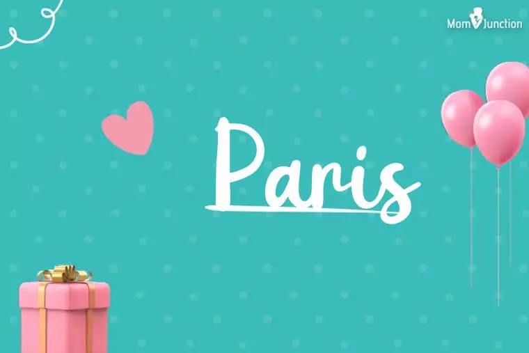 Paris Birthday Wallpaper