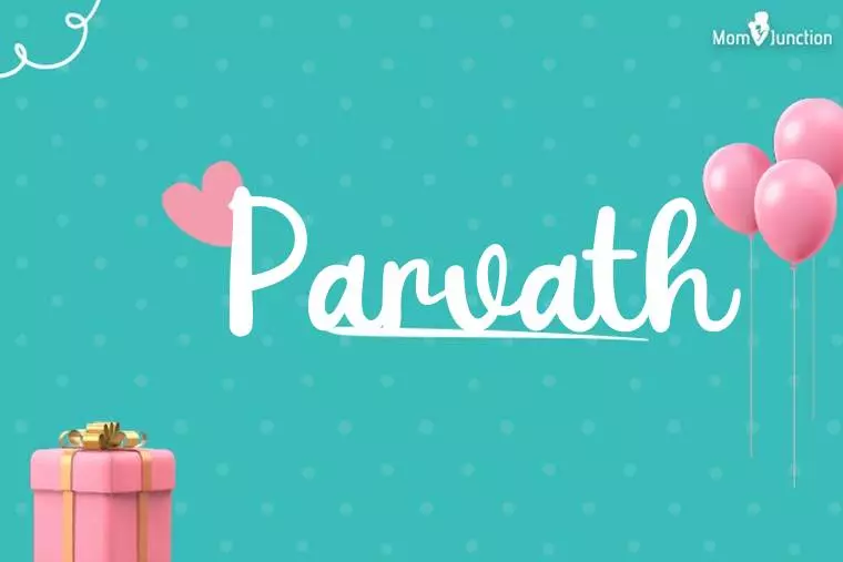 Parvath Birthday Wallpaper