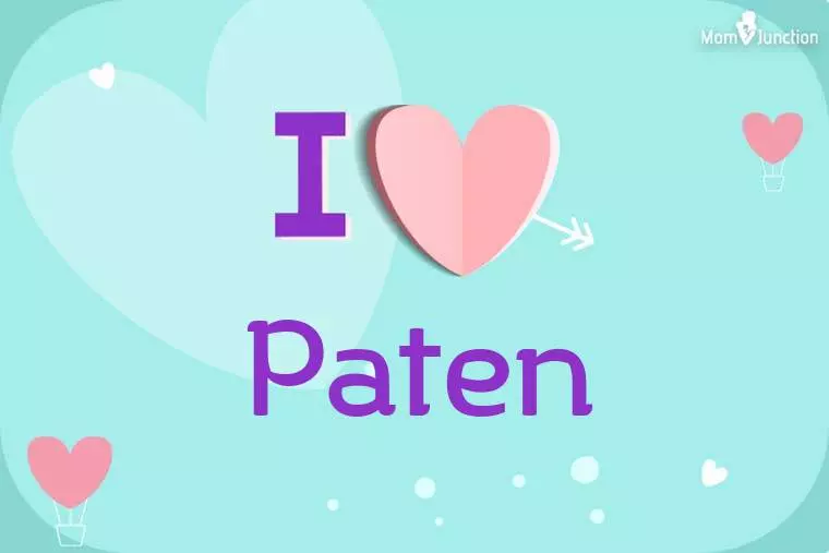 I Love Paten Wallpaper