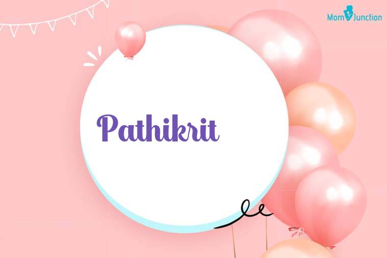 Pathikrit Birthday Wallpaper