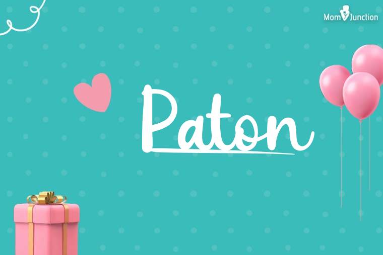Paton Birthday Wallpaper