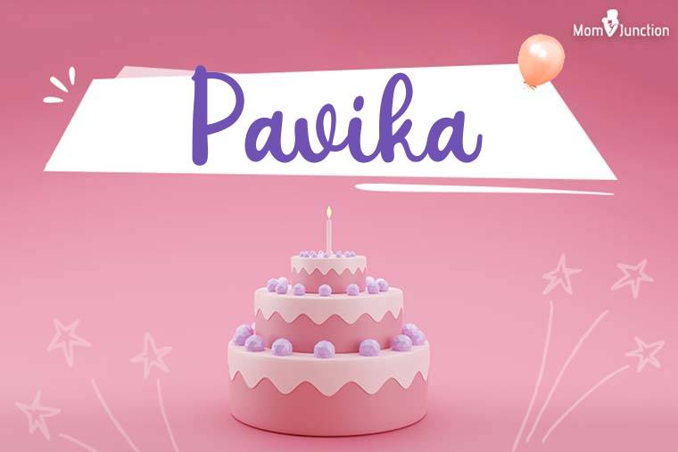 Pavika Birthday Wallpaper