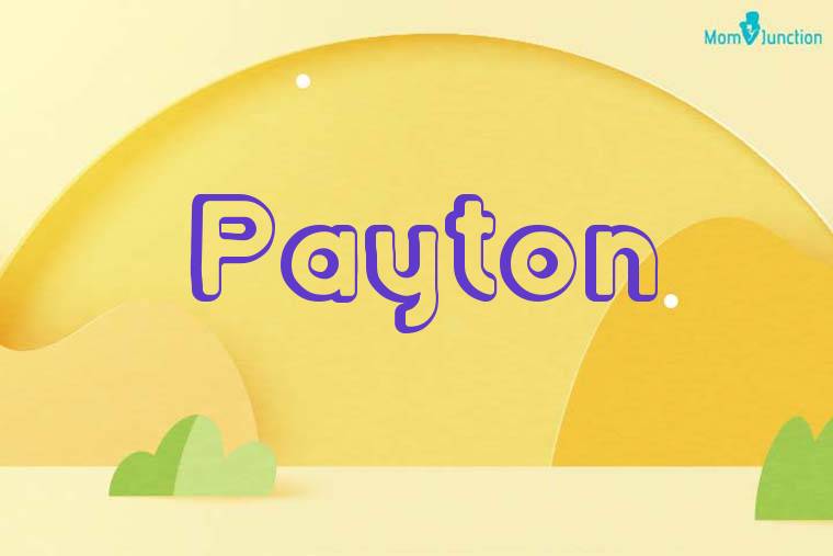 Payton 3D Wallpaper