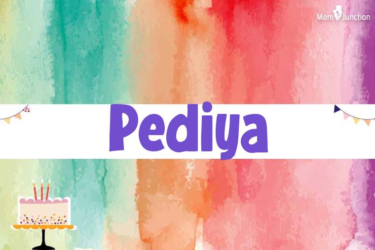 Pediya Birthday Wallpaper