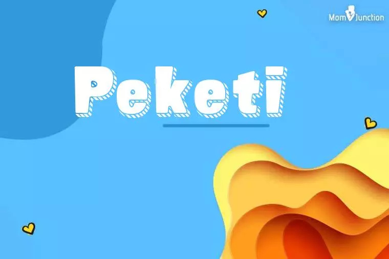 Peketi 3D Wallpaper