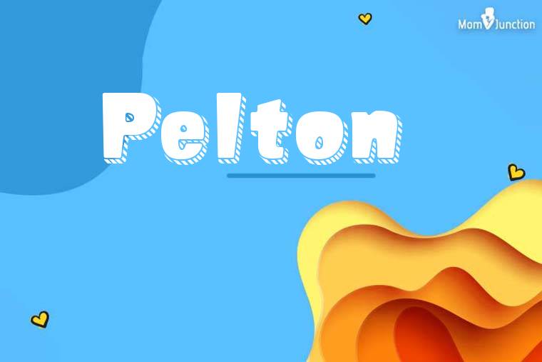 Pelton 3D Wallpaper