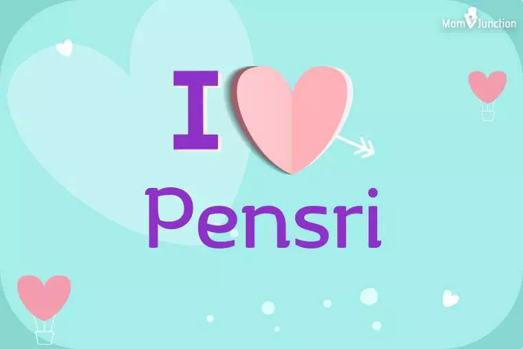 I Love Pensri Wallpaper