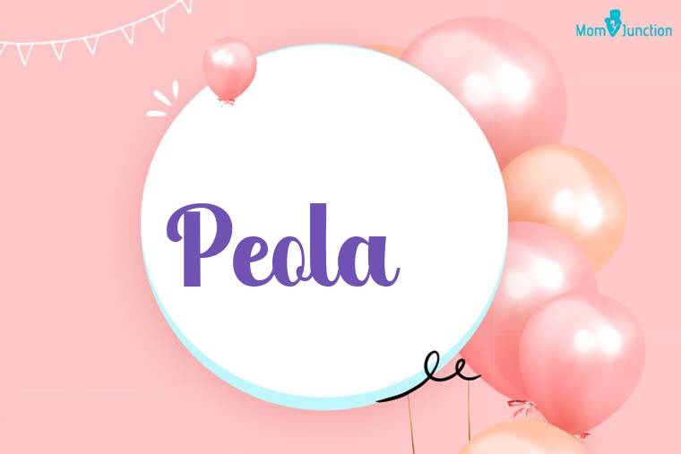 Peola Birthday Wallpaper
