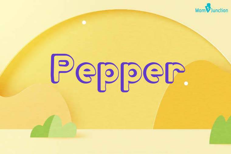Pepper 3D Wallpaper