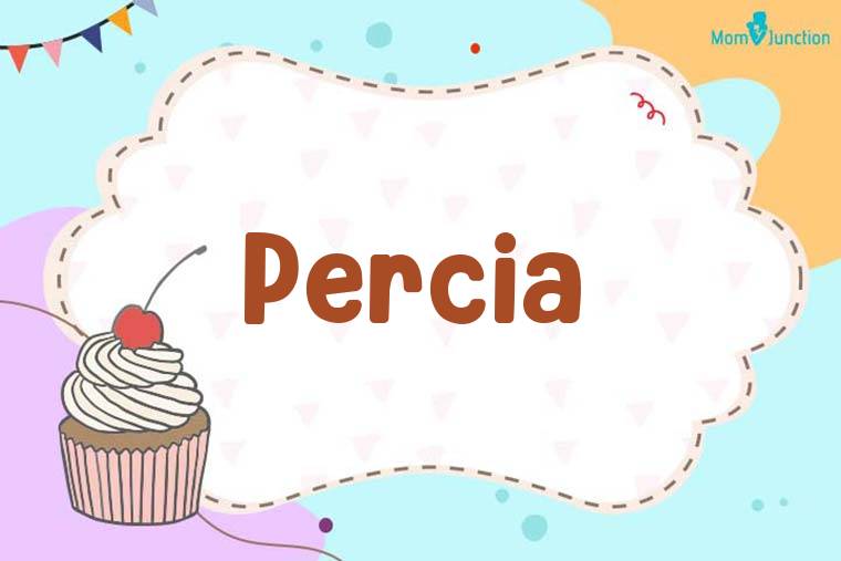 Percia Birthday Wallpaper