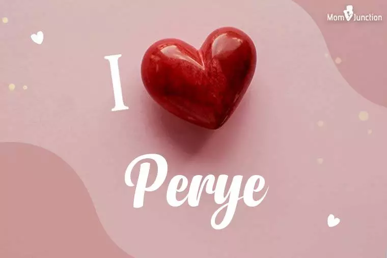 I Love Perye Wallpaper