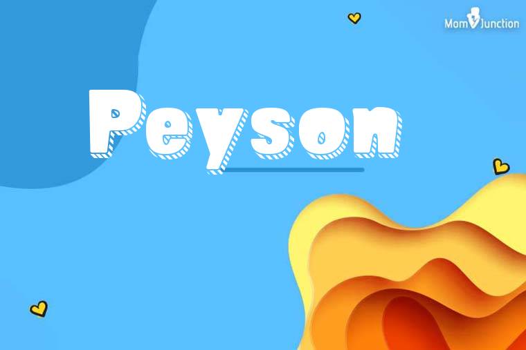 Peyson 3D Wallpaper