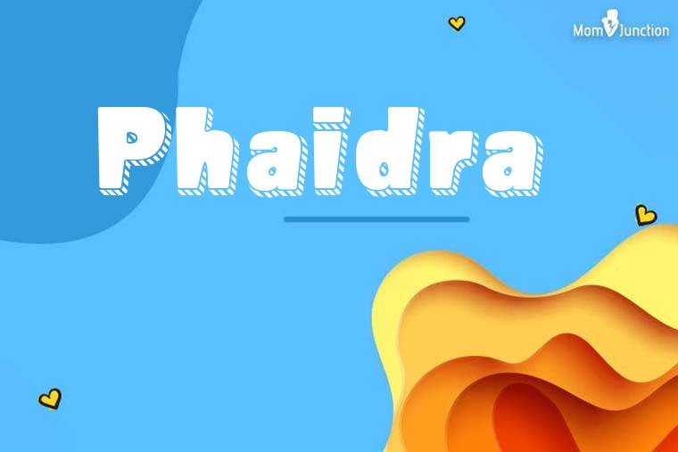 Phaidra 3D Wallpaper