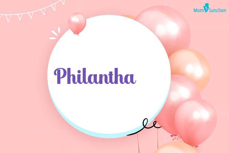 Philantha Birthday Wallpaper