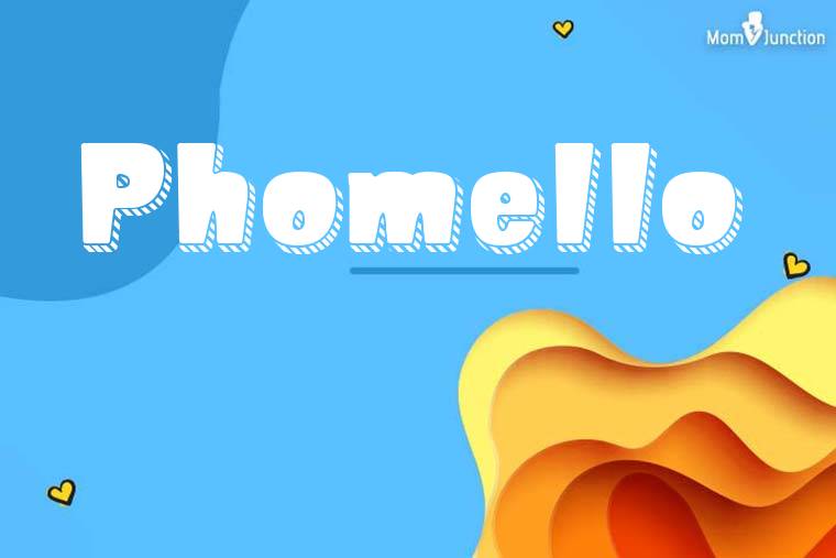Phomello 3D Wallpaper