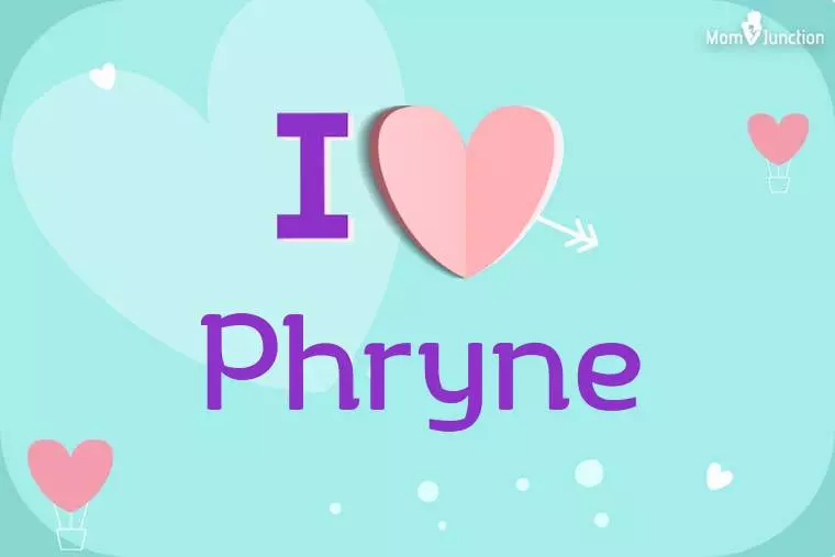 I Love Phryne Wallpaper