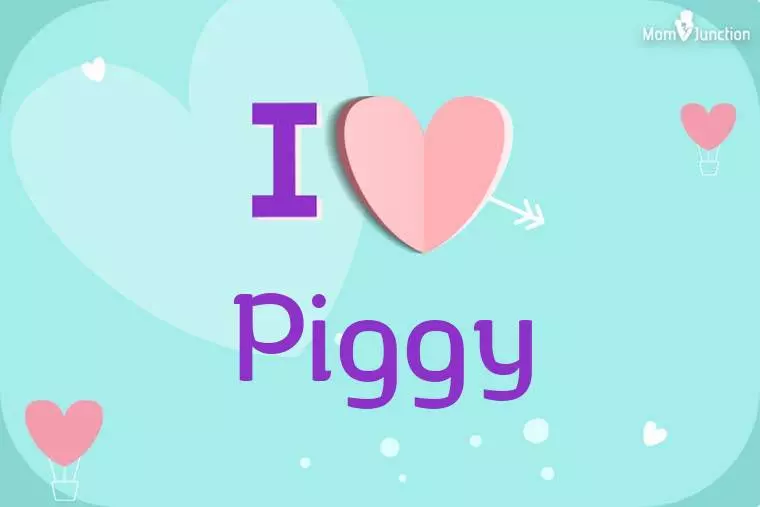 I Love Piggy Wallpaper