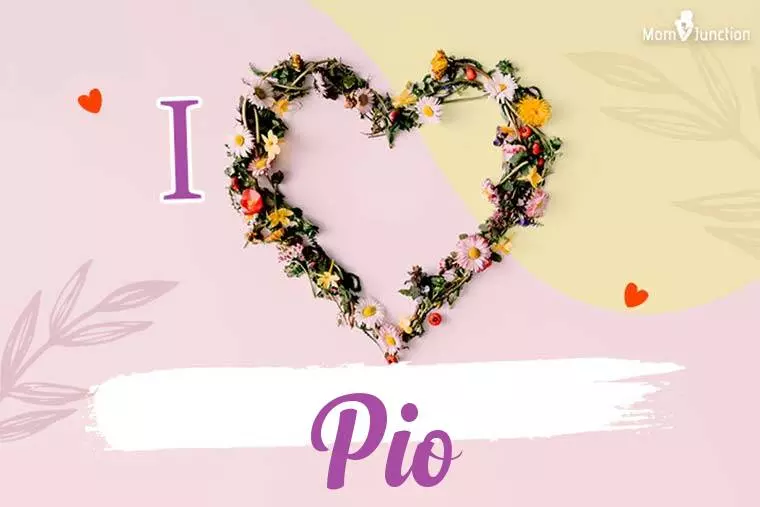 I Love Pio Wallpaper