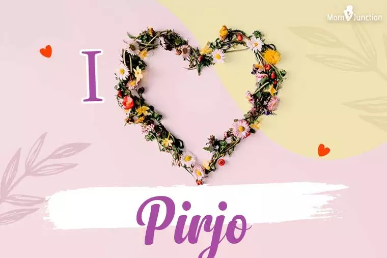 I Love Pirjo Wallpaper