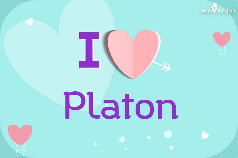 I Love Platon Wallpaper