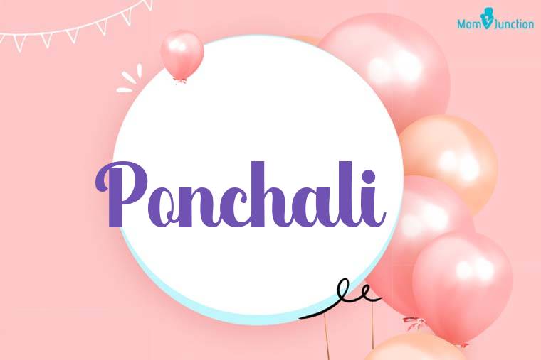 Ponchali Birthday Wallpaper